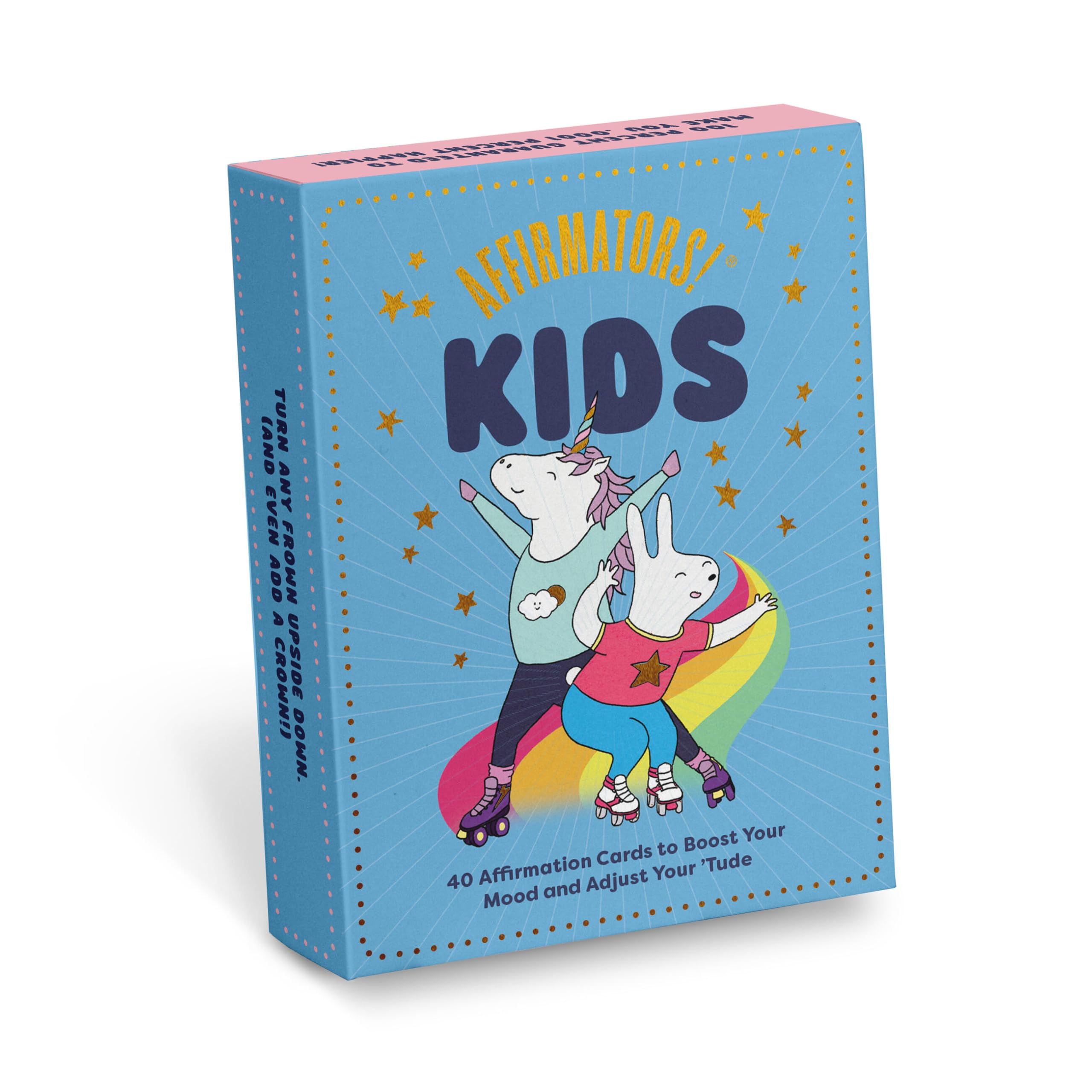 Affirmators! Kids Deck: 40 Affirmation Cards for Kids to Boost Your Mood and Adjust Your 'Tude