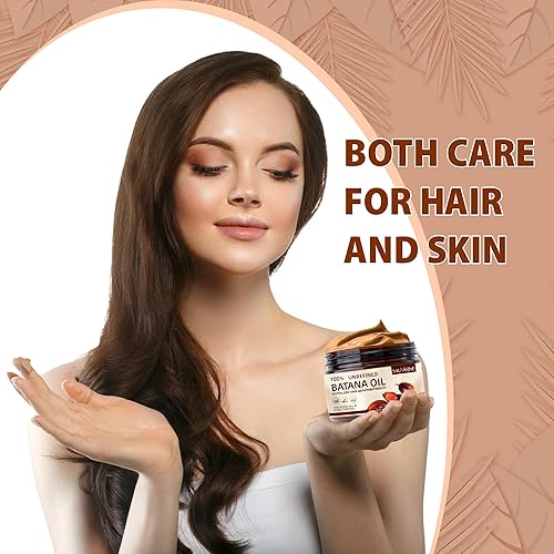 Miniatura 7 de Aceite de batana para el crecimiento del cabello  100% crudo, puro, orgánico y Dr. Sebi Batana  Tratamiento capilar sin refinar de Honduras  Aumenta