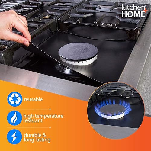 Miniatura 4 de Parrilla sin humo para cocina + hogar, parrilla de barbacoa para interiores y exteriores, con superficie antiadherente de doble revestimiento y