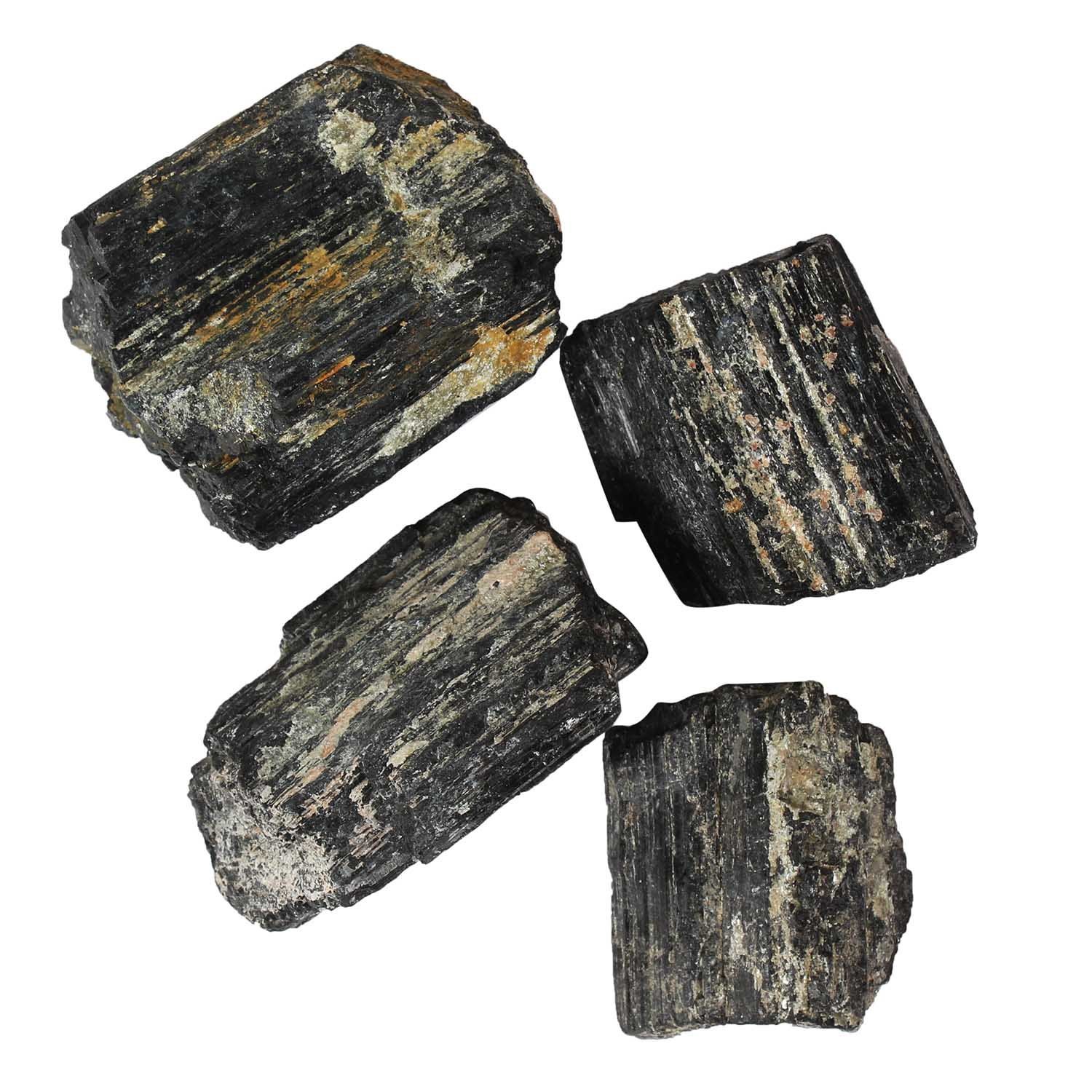 Natural Black Tourmaline Rough Stone Black Tourmaline 200 GMS Raw Stone Crystal Rough Stones for Reiki Healing and Crystal Healing Stones-image-49