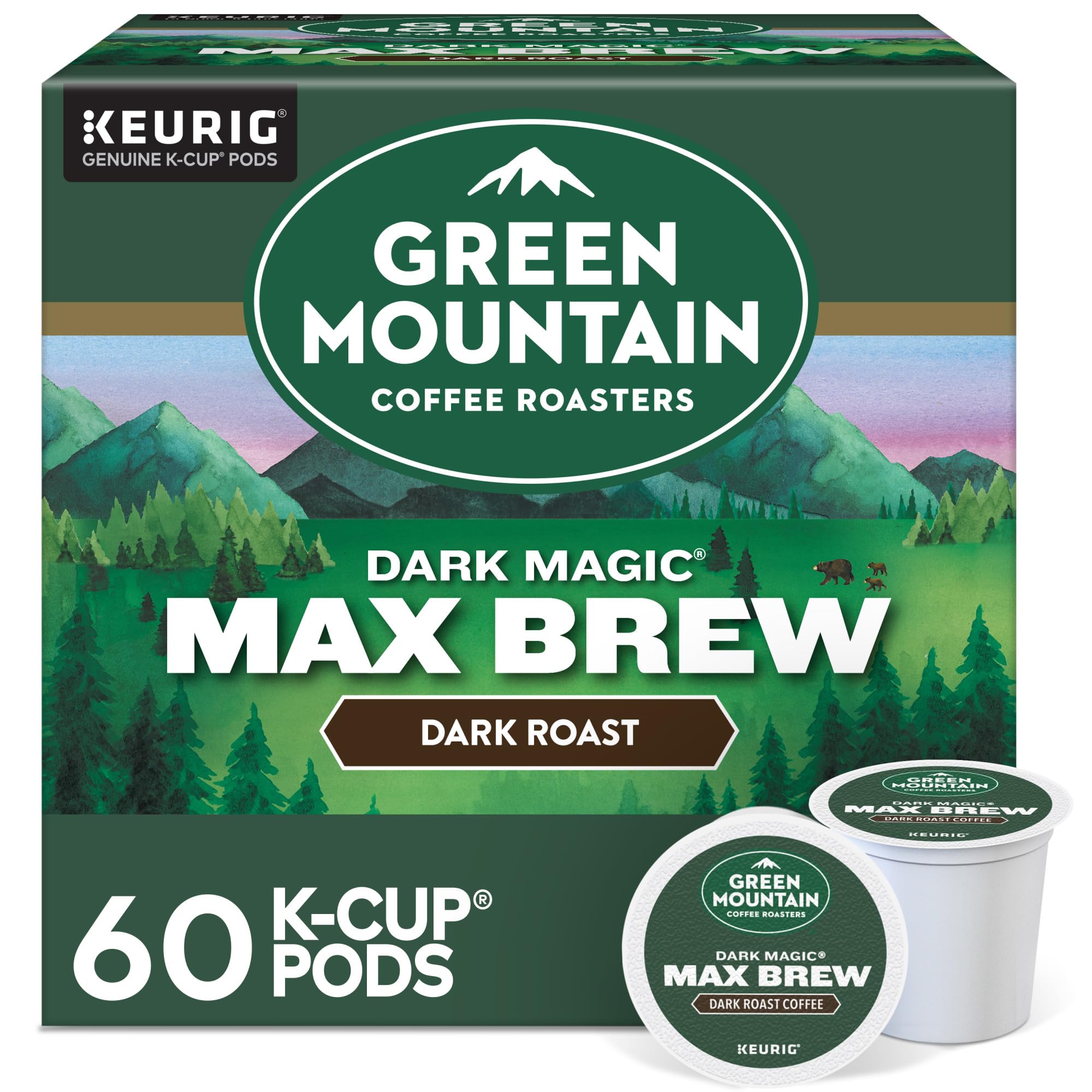 Amazon.com: Green Mountain Coffee Roasters Dark Magic Max Brew