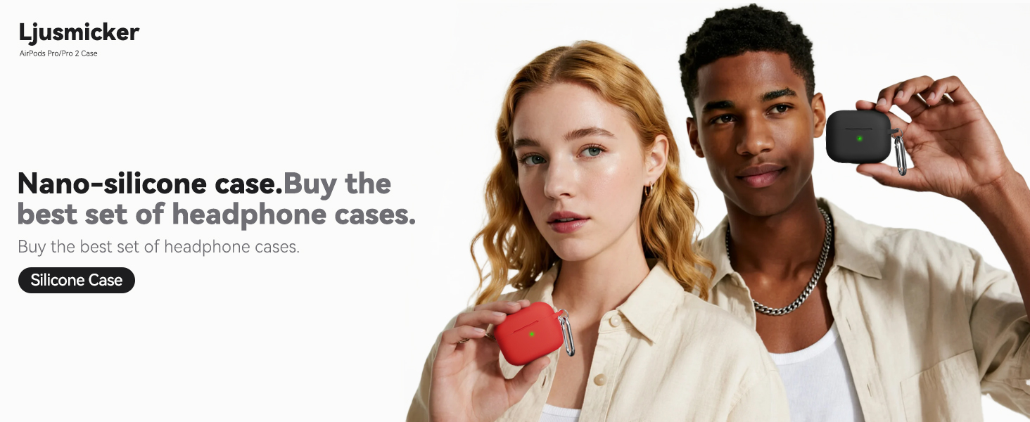 Amazon.com: Ljusmicker for AirPods Pro Case Cover with Cleaner Kit