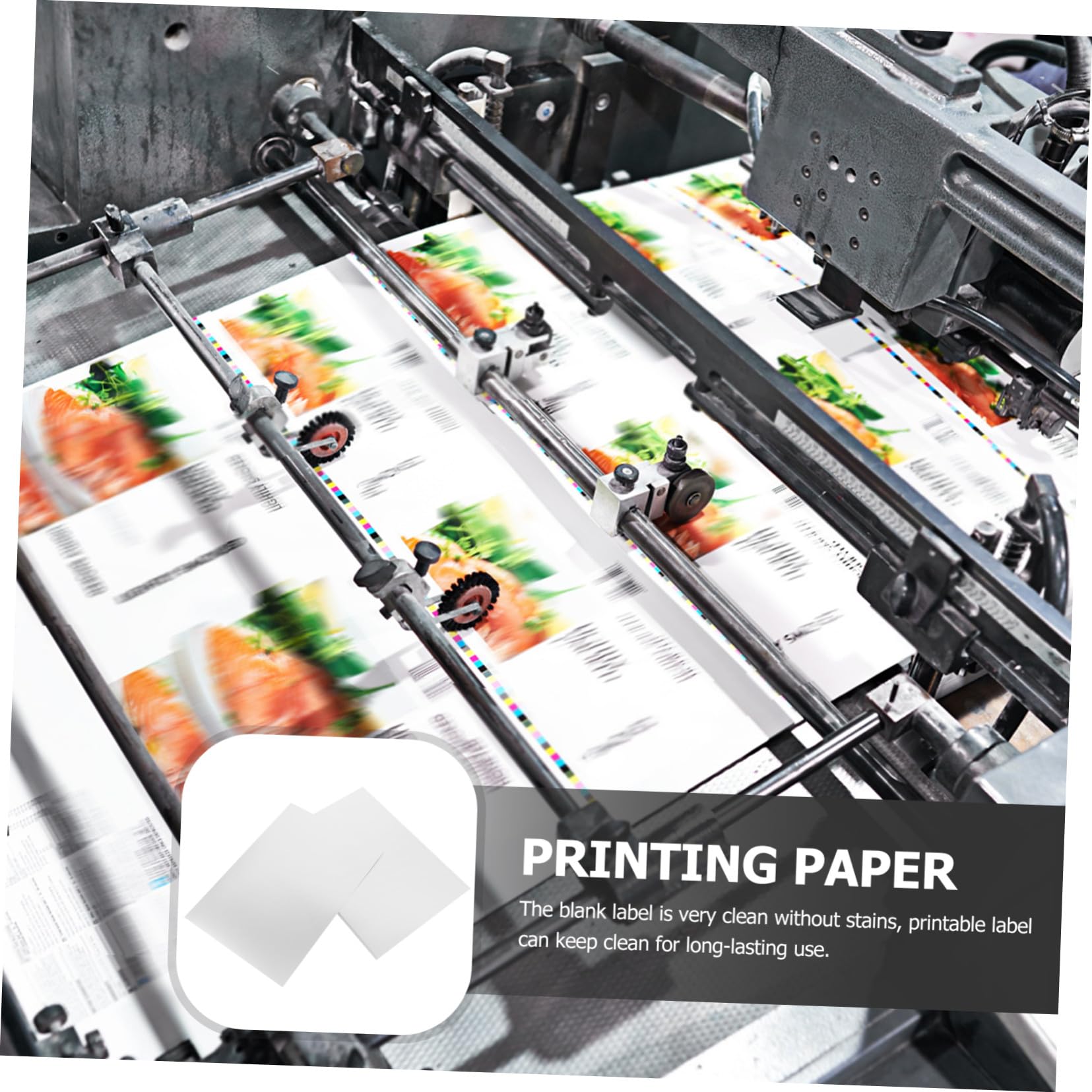 60 Feuilles Étiquettes Adhésives Mat Argenté Autocollantes Imprimables Résistantes à Eau Grandes Étiquettes Expédition avec Adhésif Fort pour Imprimantes Laser et Jet Encre