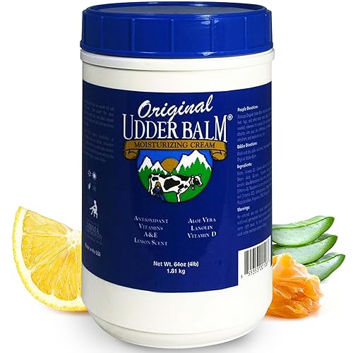 Original Udder Balm Hidratante Recarga Bañera 64 oz, aroma a limón