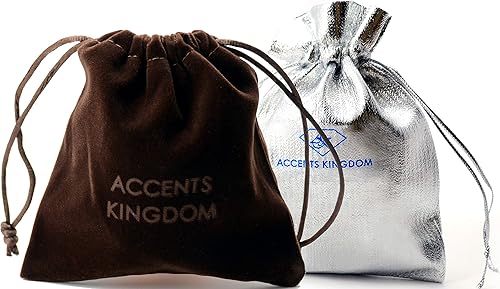 Miniatura 3 de Accents Kingdom Collar magnético de hematita y piedra curativa con cuentas de tambor pequeño para hombre