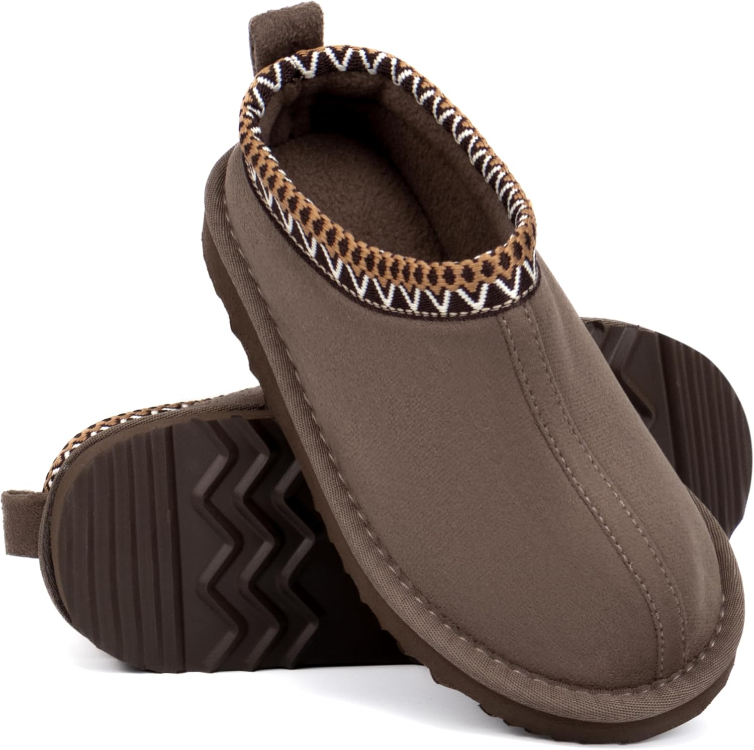 ChayChax Kids Memory Foam Slippers Fuzzy Warm Winter House Shoes for Boys & Girls Non-Slip Clogs for Toddler Little & Big Kid Indoor and Outdoor - Image 4