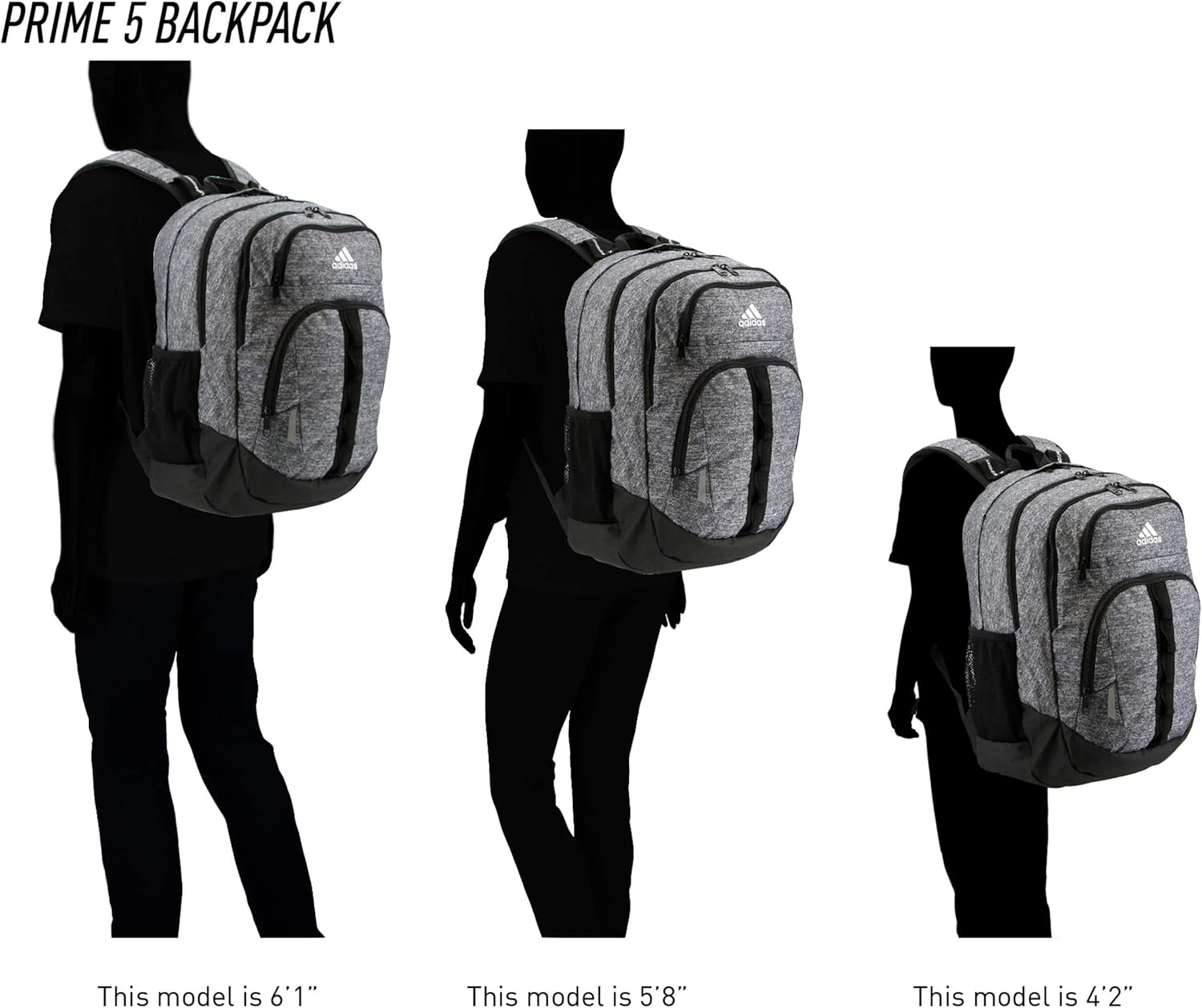 adidas Unisex Prime Backpack, Black, ONE SIZE : Clothing, Shoes & Jewelry