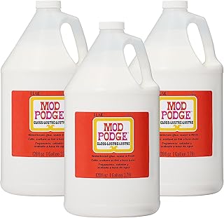 Waterbase Sealer, Glue and Finish (1-Gallon), CS11204B Gloss Finish (Pack of 4)