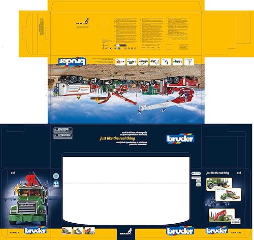 Miniatura 8 de Bruder 03524 SCANIA R-Series Camión de madera con grúa de carga y 3 troncos