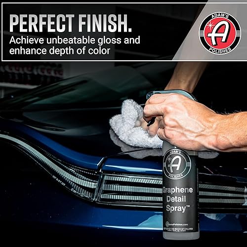 Miniatura 3 de Adam's Espray de grafeno para detallado de automóvil - Extiende la protección de ceras, selladores, recubrimientos Protector rápido y sin agua
