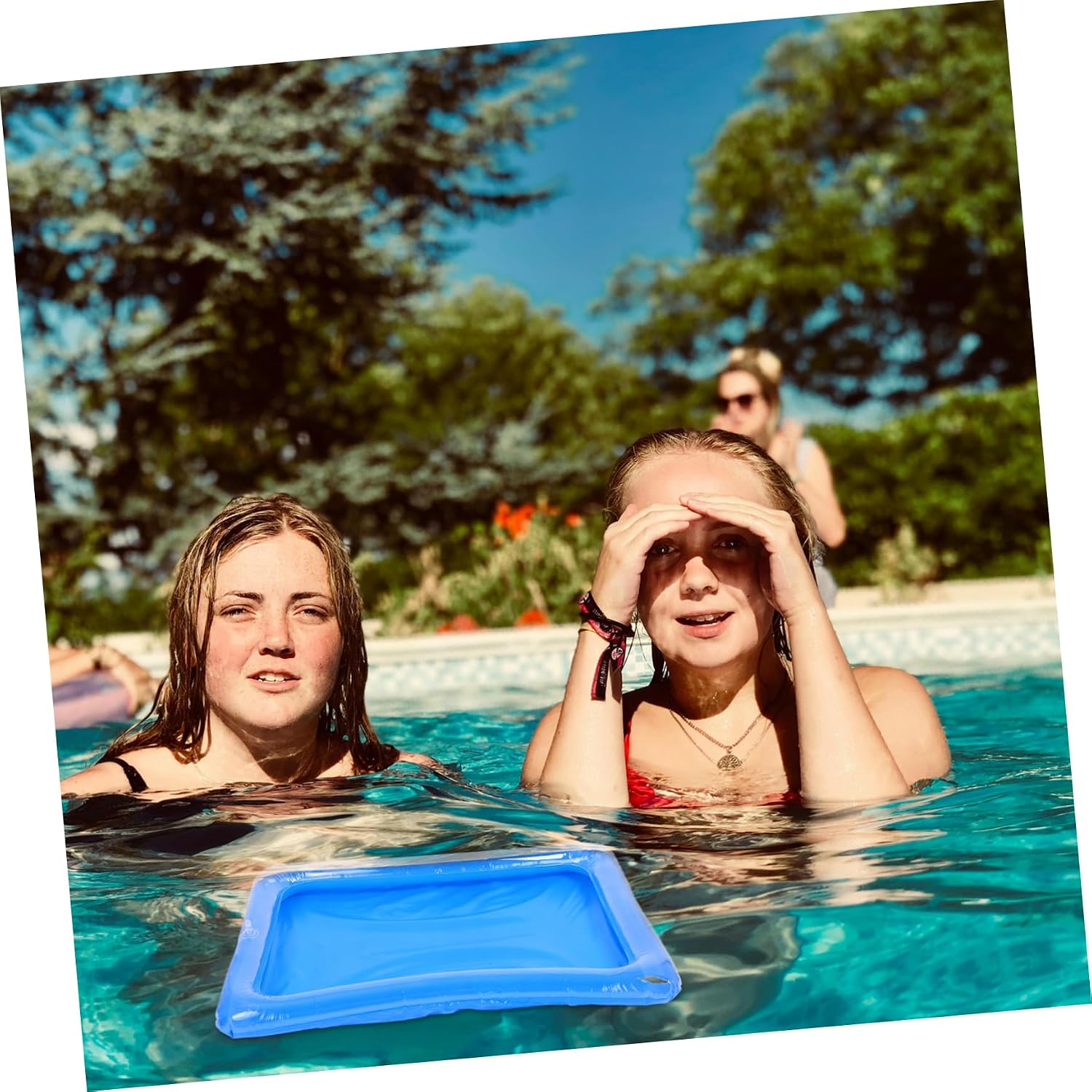 Inflatable Ice Serving Bar Tray PVC Rectangular for Halloween Season image 4