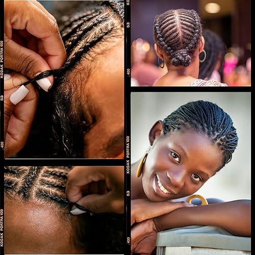 Miniatura 4 de Gel para peinar el cabello de larga duración, aroma a chicle, control de bordes, sujeción superior de 24 horas, sin escamas, nutre y repara -