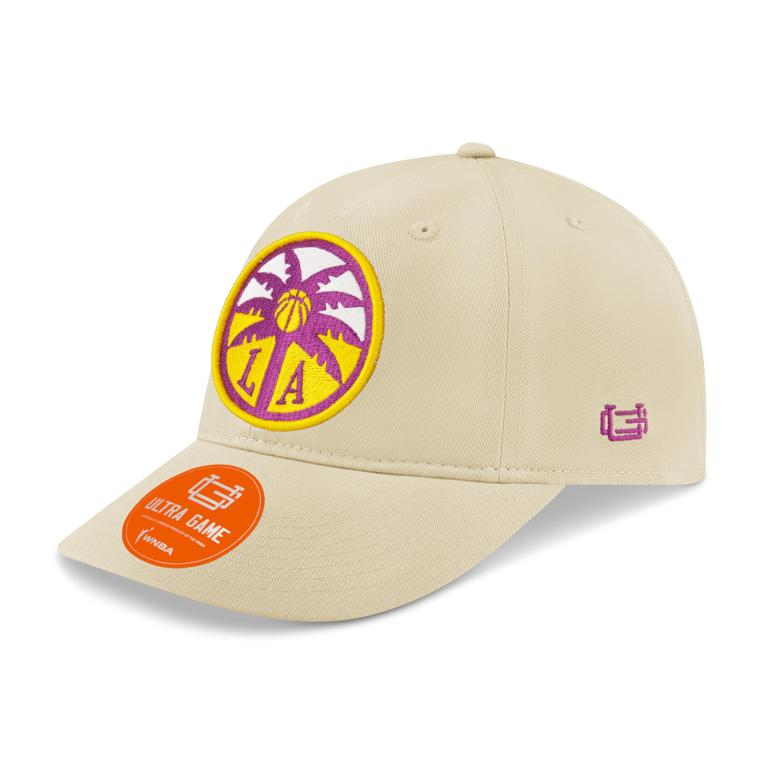 Ultra Game Womens WNBA Official Slick Baseball Cap Hat - HD Embroidery