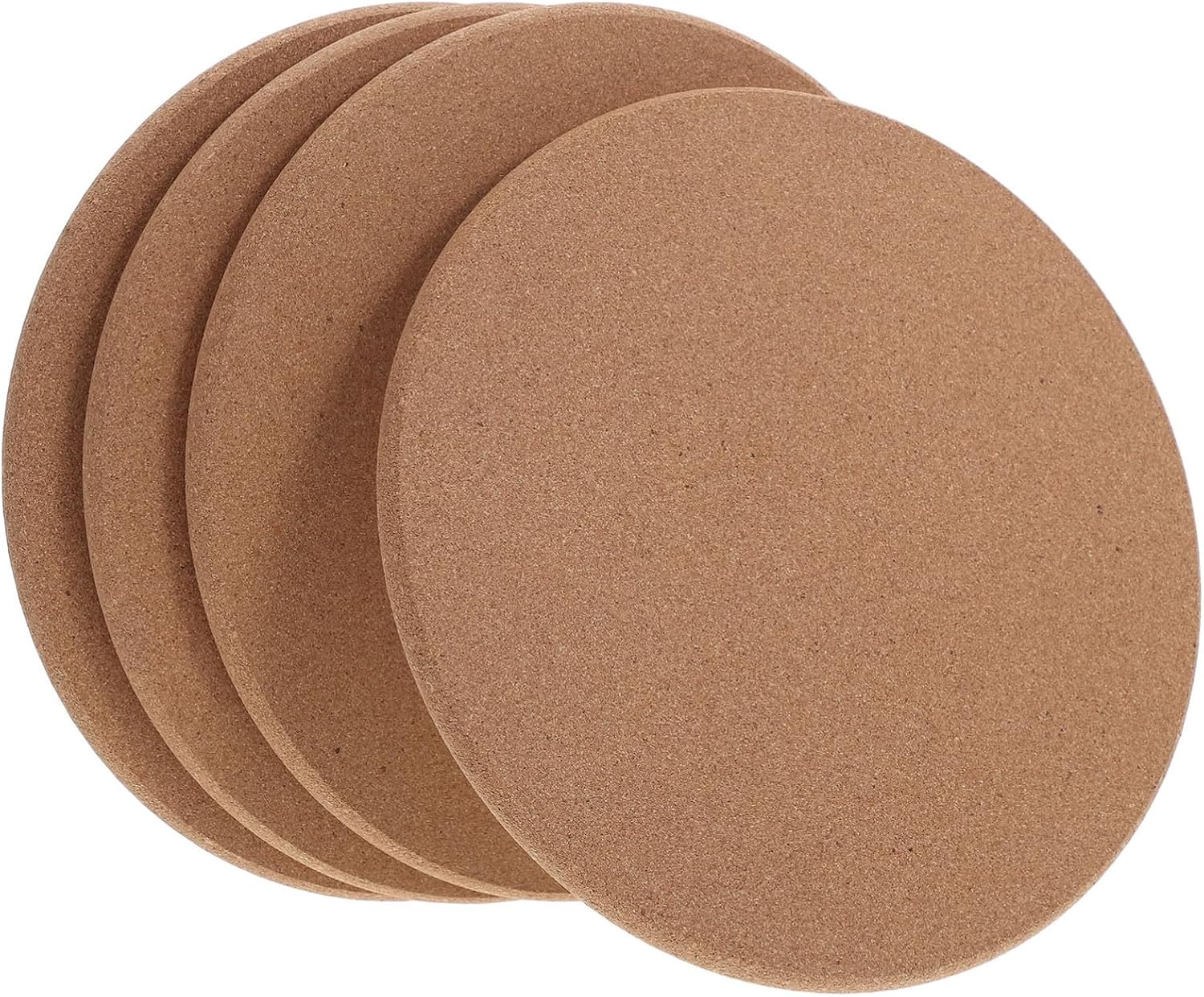4pcs Cork Trivets for Kitchen and Dining Table Heat Resistant Cork Hot Pads Versatile Use for Cookware and Hot Dishes 19cm Large Size