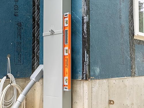 Miniatura 5 de Johnson Level  Tool 1254-2400 - Nivel de aluminio magnético de haz en I 24 pulgadas naranja 1 nivel