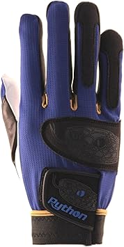 Python Deluxe Racquetball/Pickleball Glove - Right and Left Hand - for Men,Women, Junior - Perforated Cabretta Leather for Breathability & Sweat Resistance
