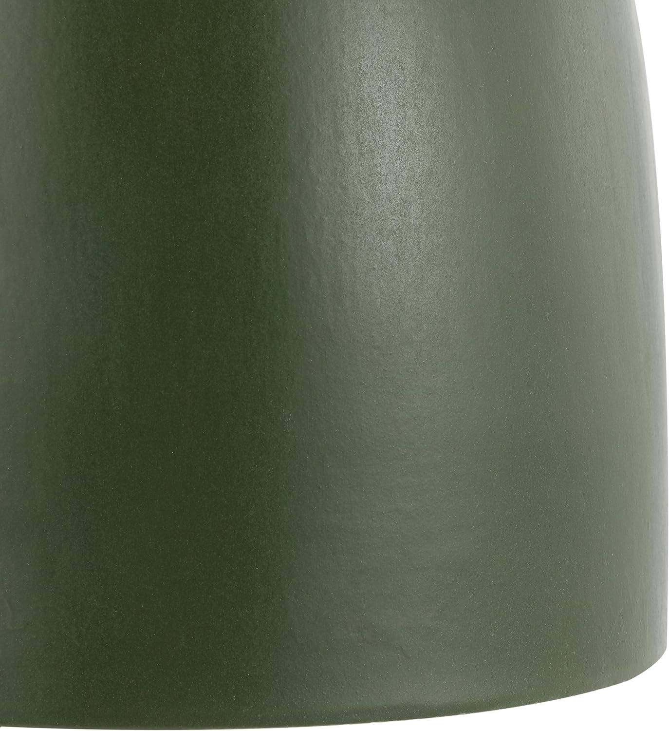 SAFAVIEH Home Collection Millia Moss Green Ceramic Decorative Garden Stool for Living Room, Bedroom, Garden, Side Table, Plant Stand (Fully Assembled)