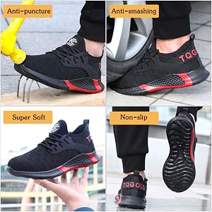 UCAYALI Sicherheitsschuhe Damen S3 Bequeme Arbeitsschuhe Herren Mit