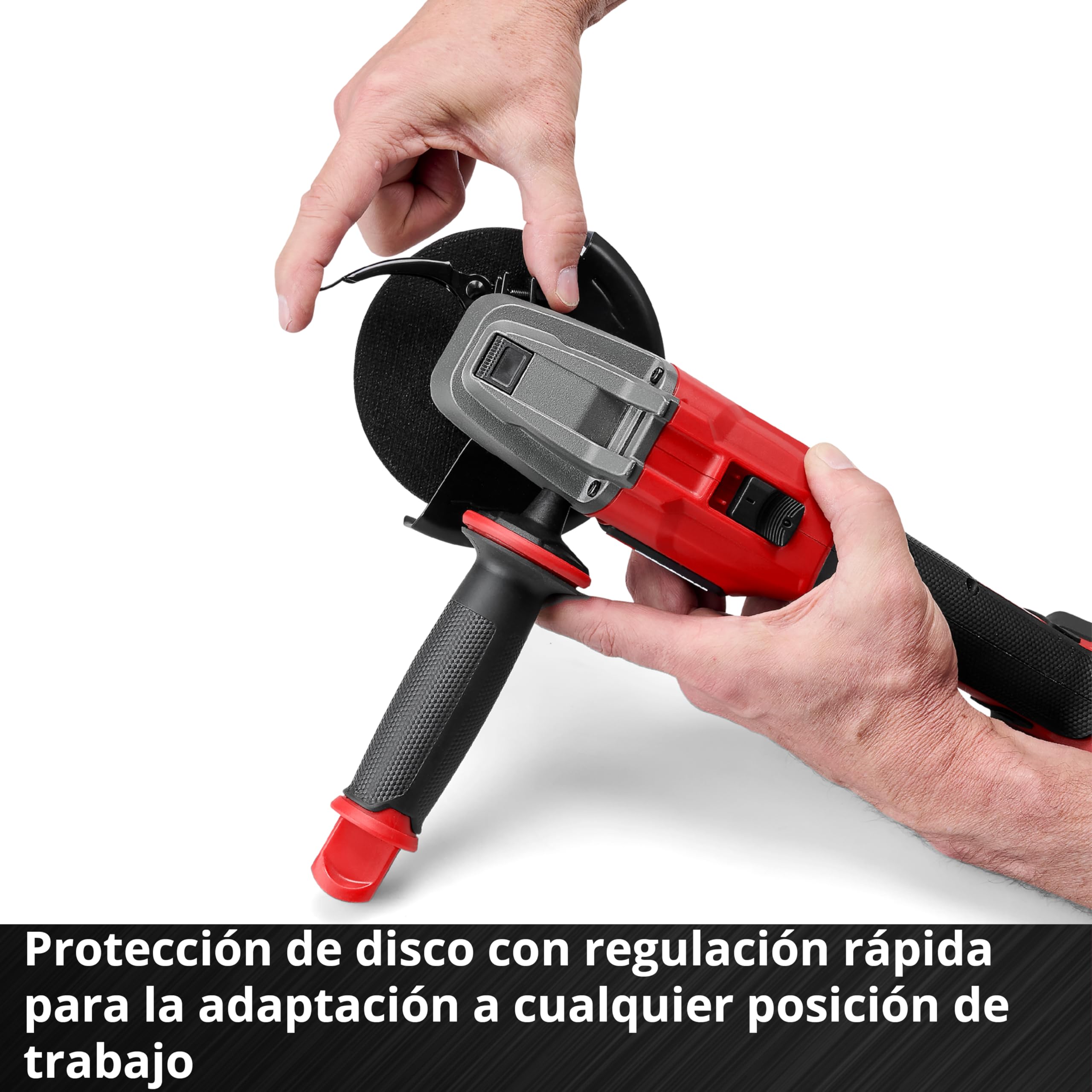Einhell Amoladora angular con batería AXXIO 18/115 Power X-Change (18 V, 18 V, diámetro de corte de Ø 115 mm, profundidad de corte de 28 mm, sin escobillas, sin disco de corte, sin batería) | 18 V | 700 W | Ø 115 mm | profundidad de corte de 28 mm | sin e
