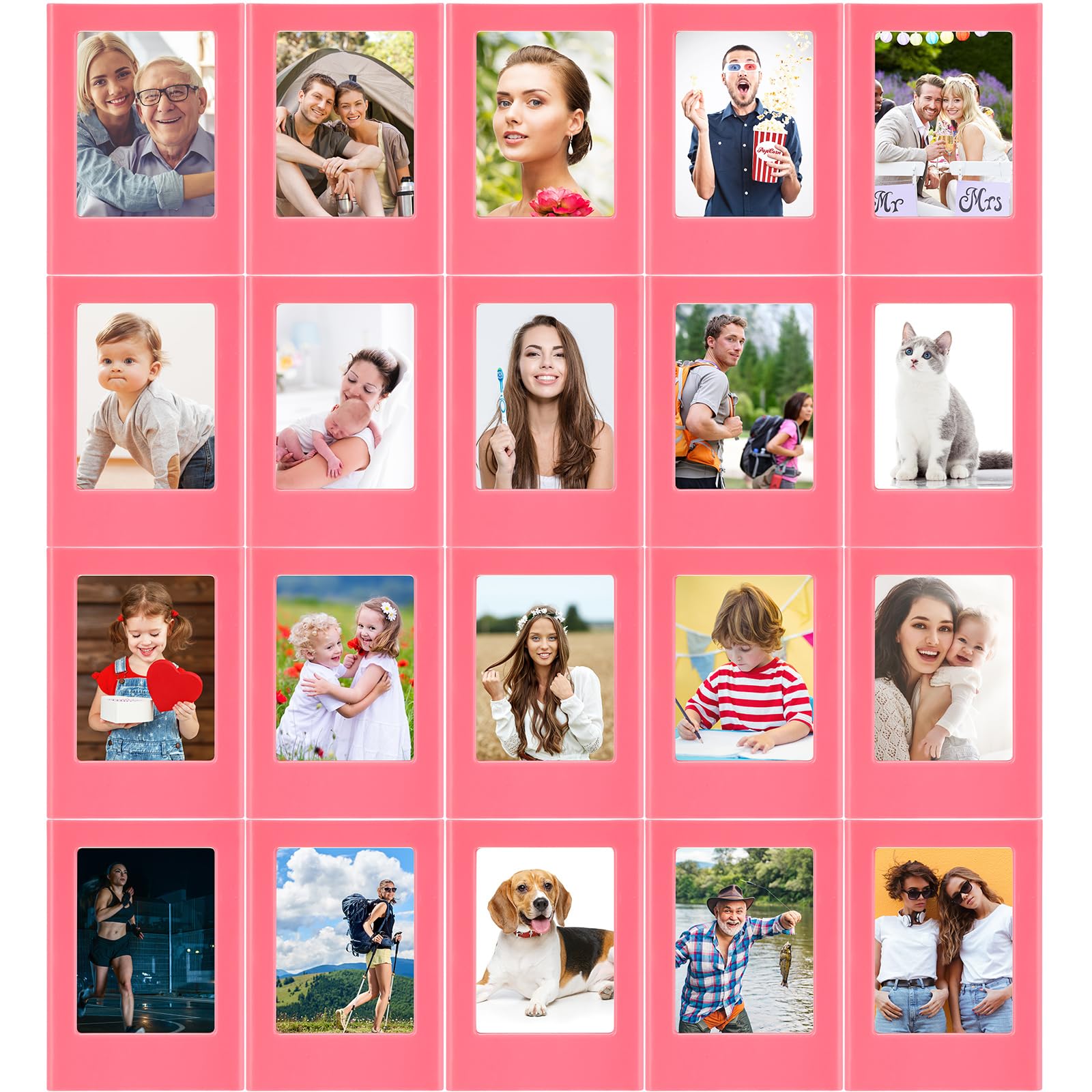 Cadres photo magnétiques Epakh pour protéger vos photos Instax de la poussière sur le frigo