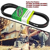Vista 3 de Correa de Cubierta 954-04060C Reemplaza Troy Bilt Cortacésped de Montar Correa de Cubierta de 42'' 954-04060 954-04060B 754-04060, Compatible