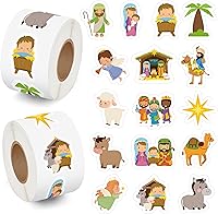 Vista 22 de BeYumi Calcomanías de rollo de conciencia sobre el autismo, 1000 piezas de rompecabezas, calcomanías de cinta en 2 rollos, vinilo impermeable