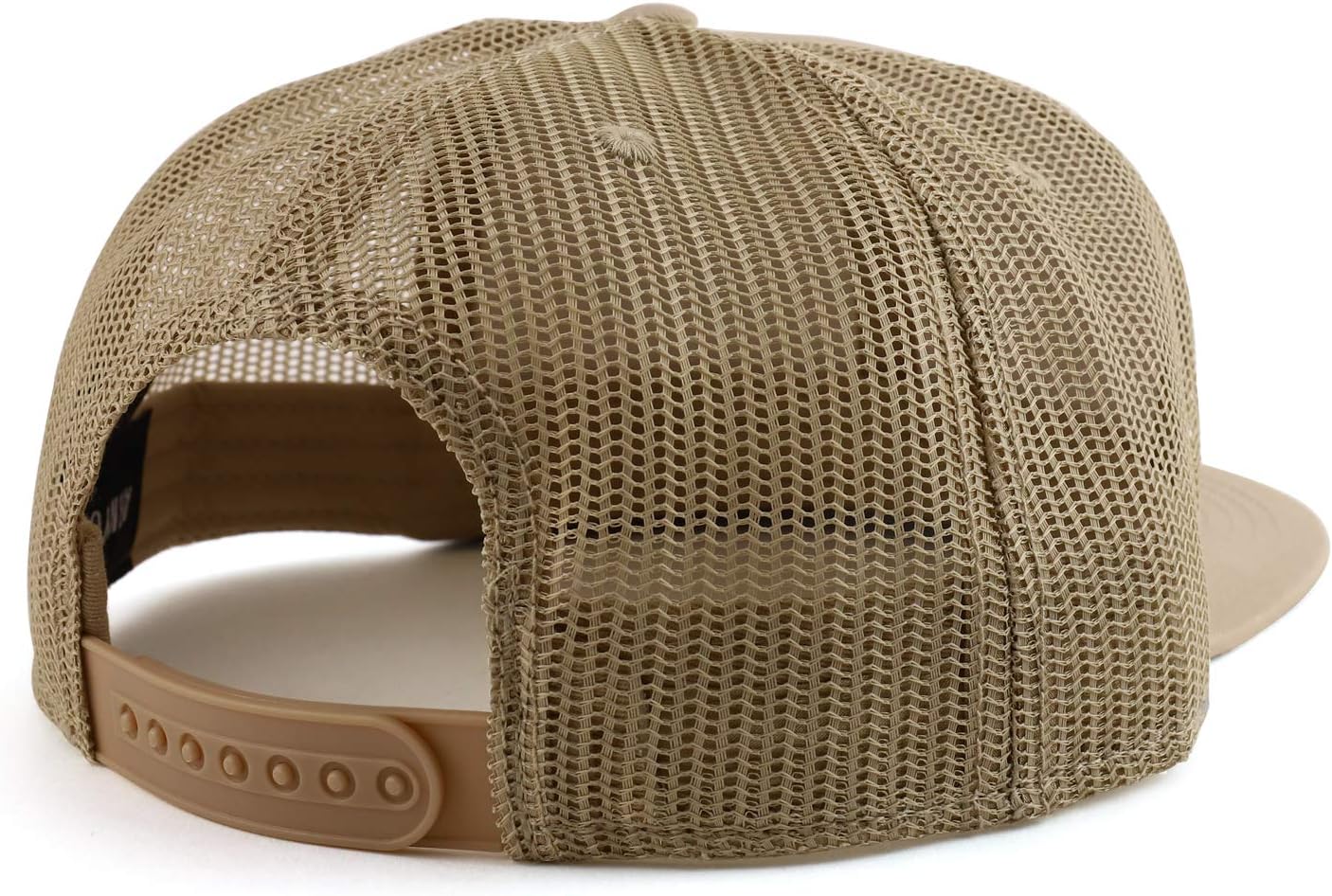 Armycrew Oversize XXL Blank Flatbill Mesh Snapback Cap - Image 3