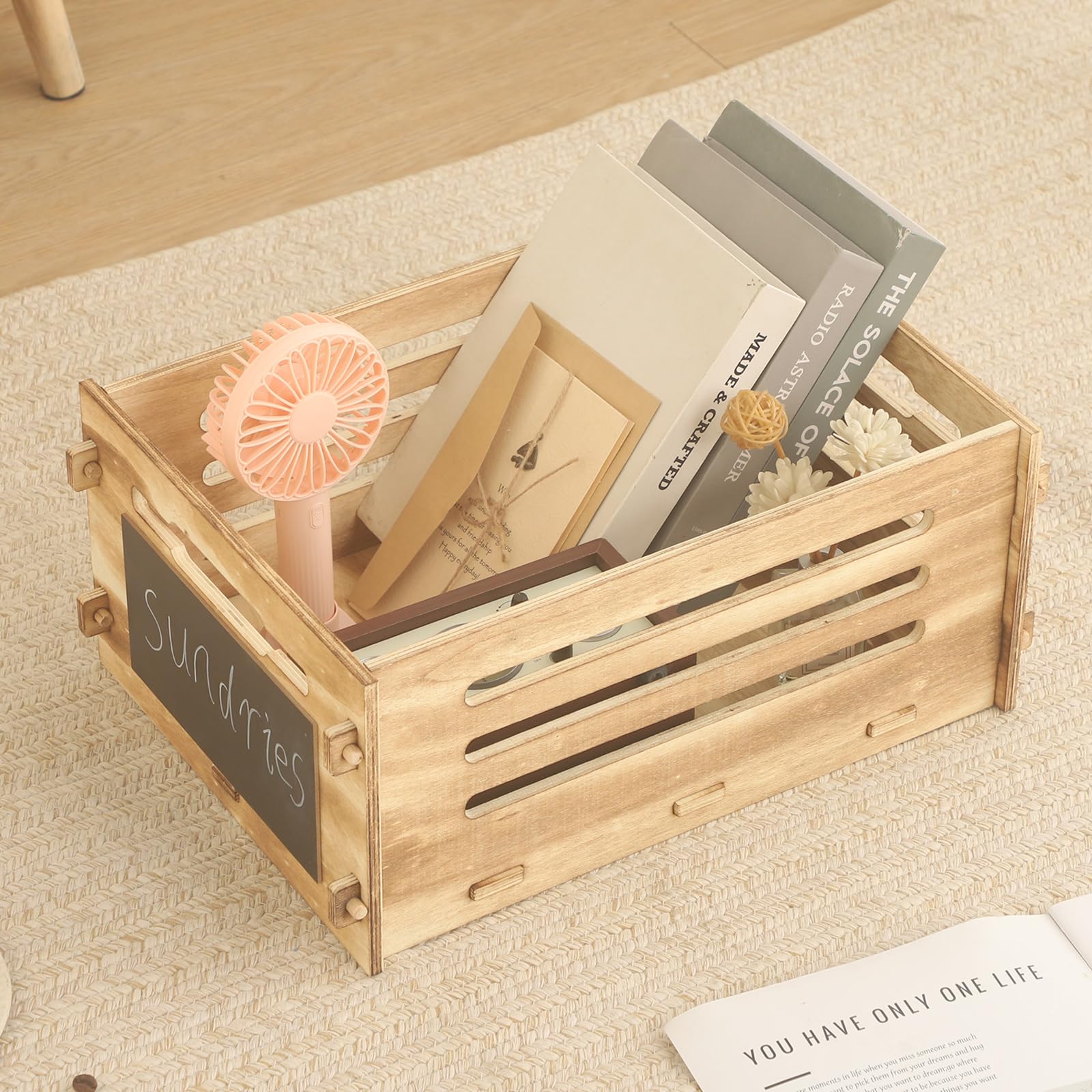 NICO REZENDE 3枚組 BOX Amazon.com : VZODESR Wooden Record Crate Rustic Box for Home