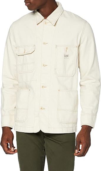 Lee Box Pocket Loco Chaqueta Vaquera para Hombre: Amazon.es: Ropa