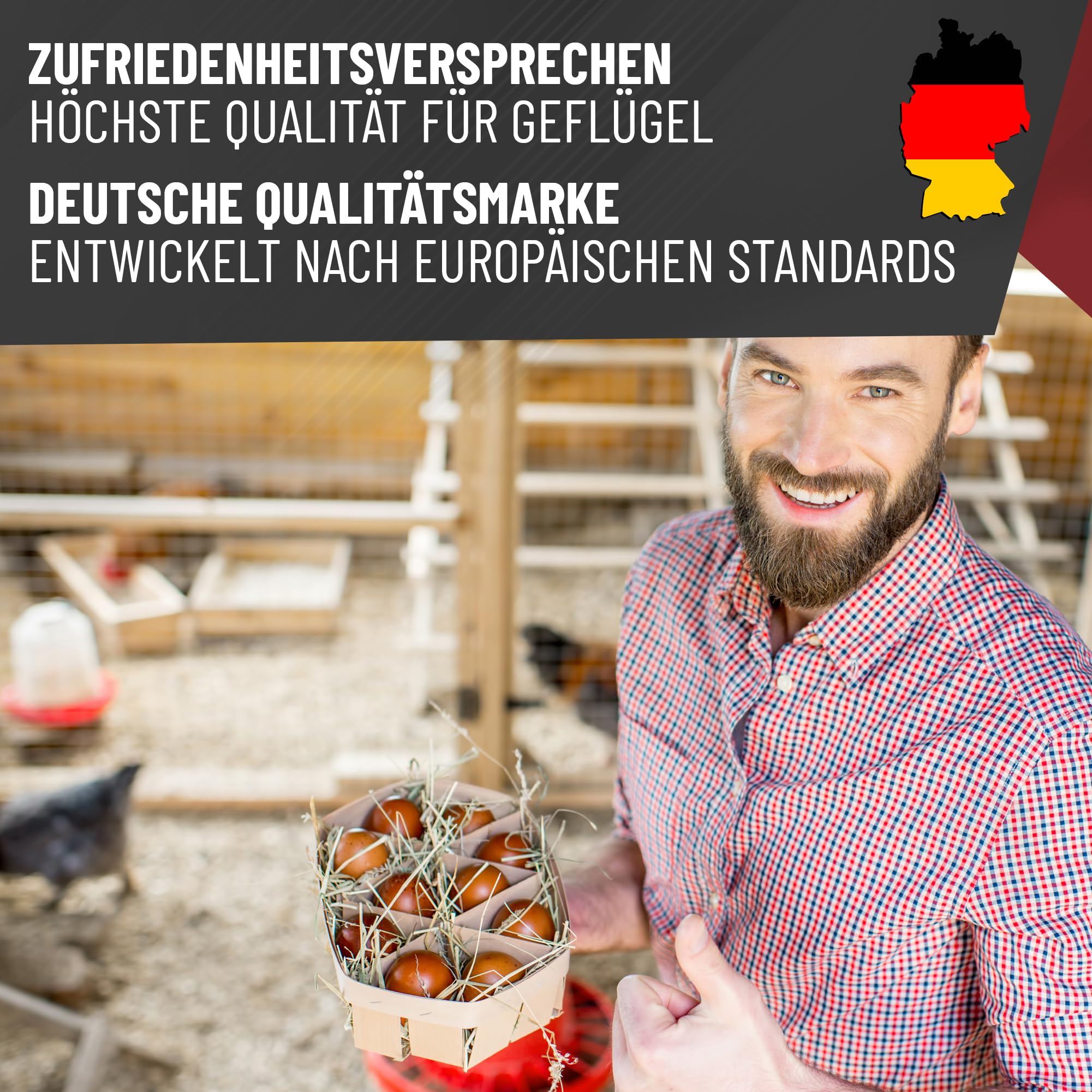 Descena Hühnertränke Edelstahl 4L – Geflügeltränke von Oben befüllbar | Rostfreier Edelstahl 304 (V2A), automatische Wasserregulierung, spülmaschinengeeignet, Tränkenwärmer-kompatibel