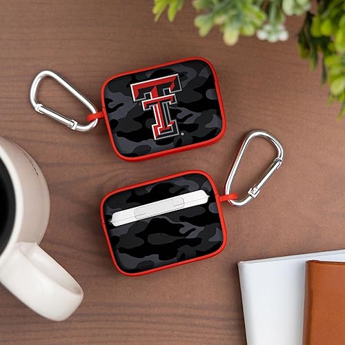 Miniatura 2 de AFFINITY BANDS Texas Tech Red Raiders Camo HDX - Funda compatible con Apple AirPods Pro