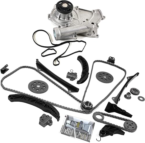 Compatible con HyundaiKia de 2006 13 3,3 l 3,5 l 3,8 l V6 DOHC G6DB G6CDDC G6DA nuevo kit de cadena de cronometraje con conjunto de bomba de Compatible con HyundaiKia de 2006 13 3,3 l 3,5 l 3,8 l V6 DOHC G6DB G6CDDC G6DA nuevo kit de cadena de cronometraje con conjunto de bomba de