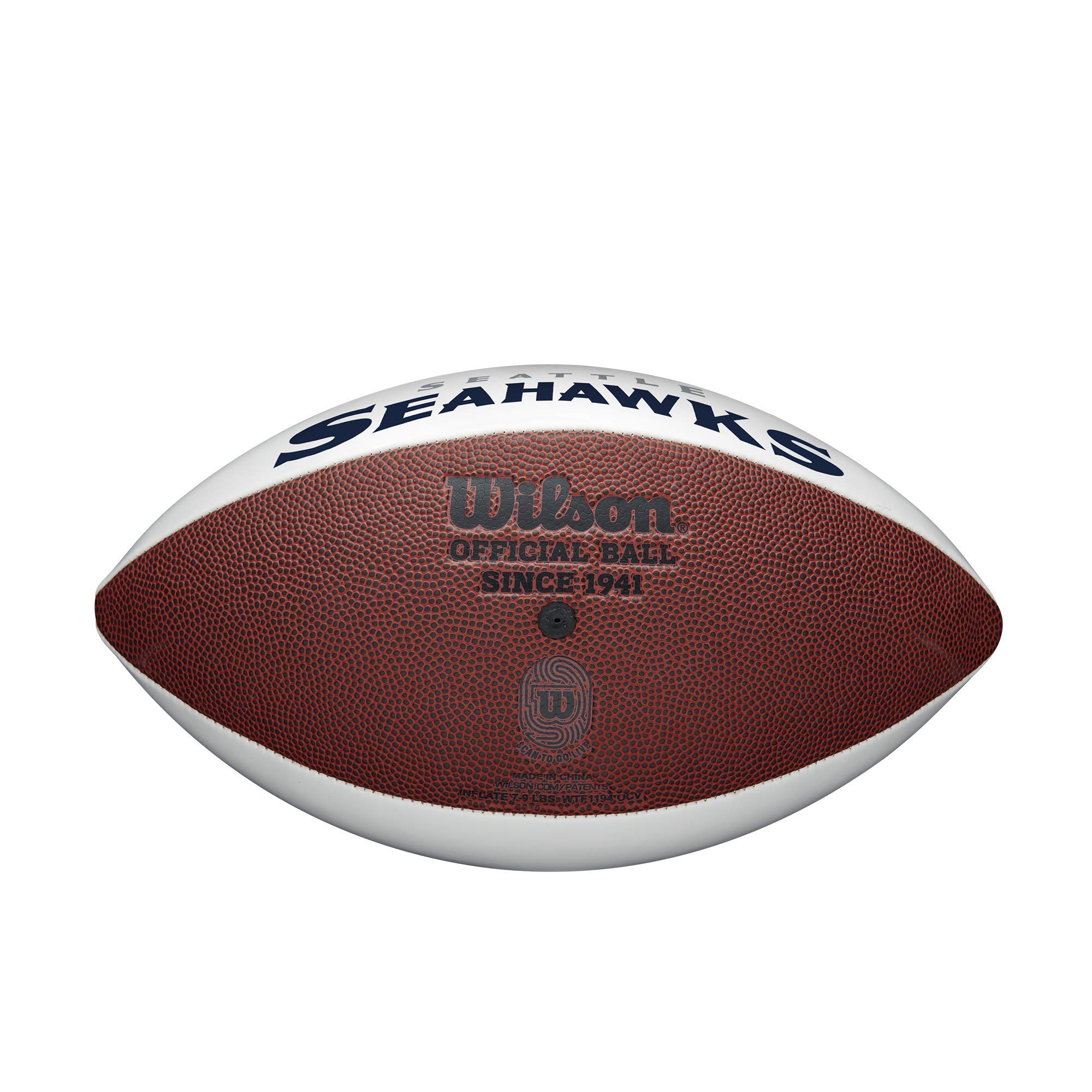 Amazon | WILSON NFL ライブシグネチャー サイン入りフットボール 公式