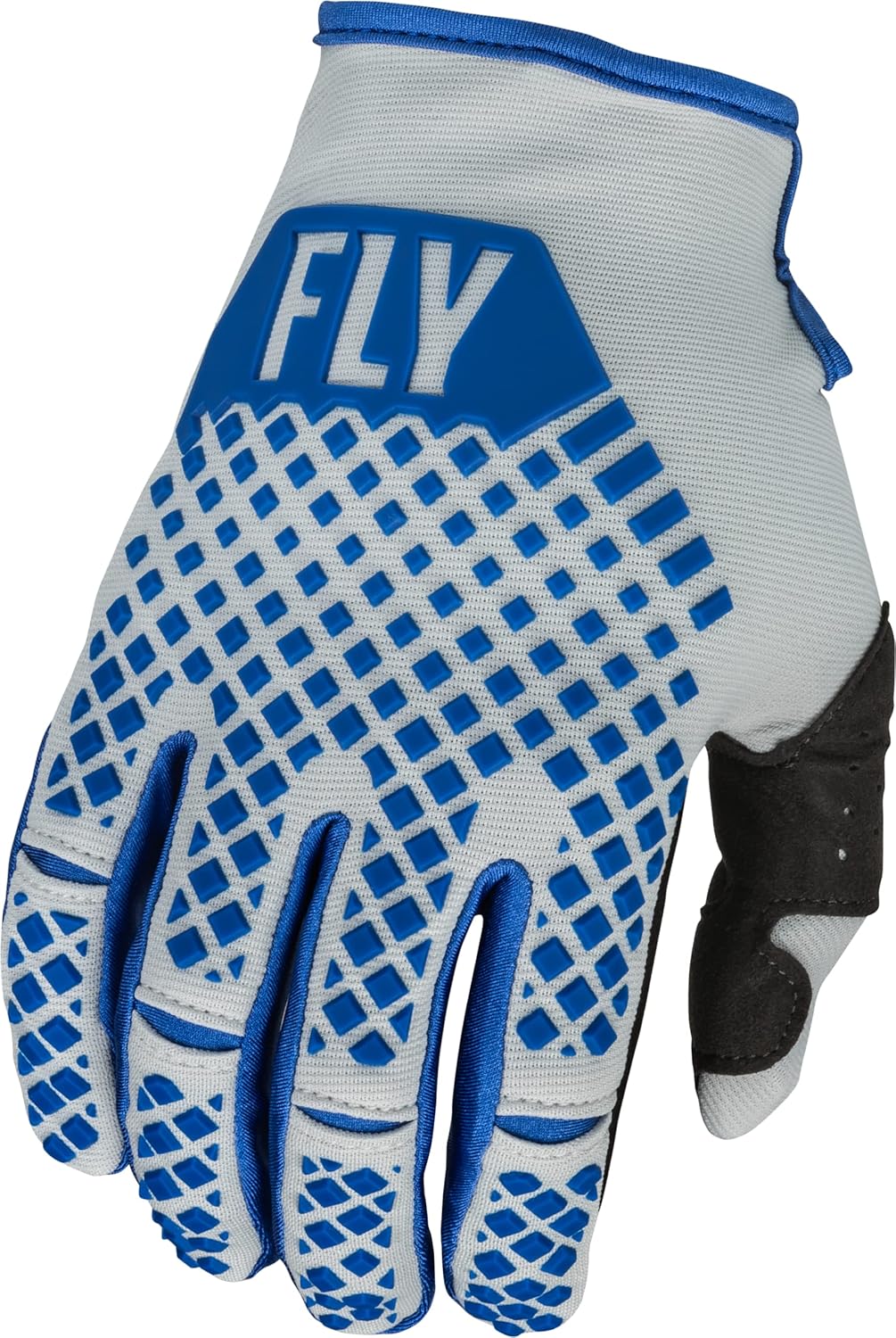Fly Racing 2023 Adult Kinetic Gloves (Blue/Light Grey, X-Large)