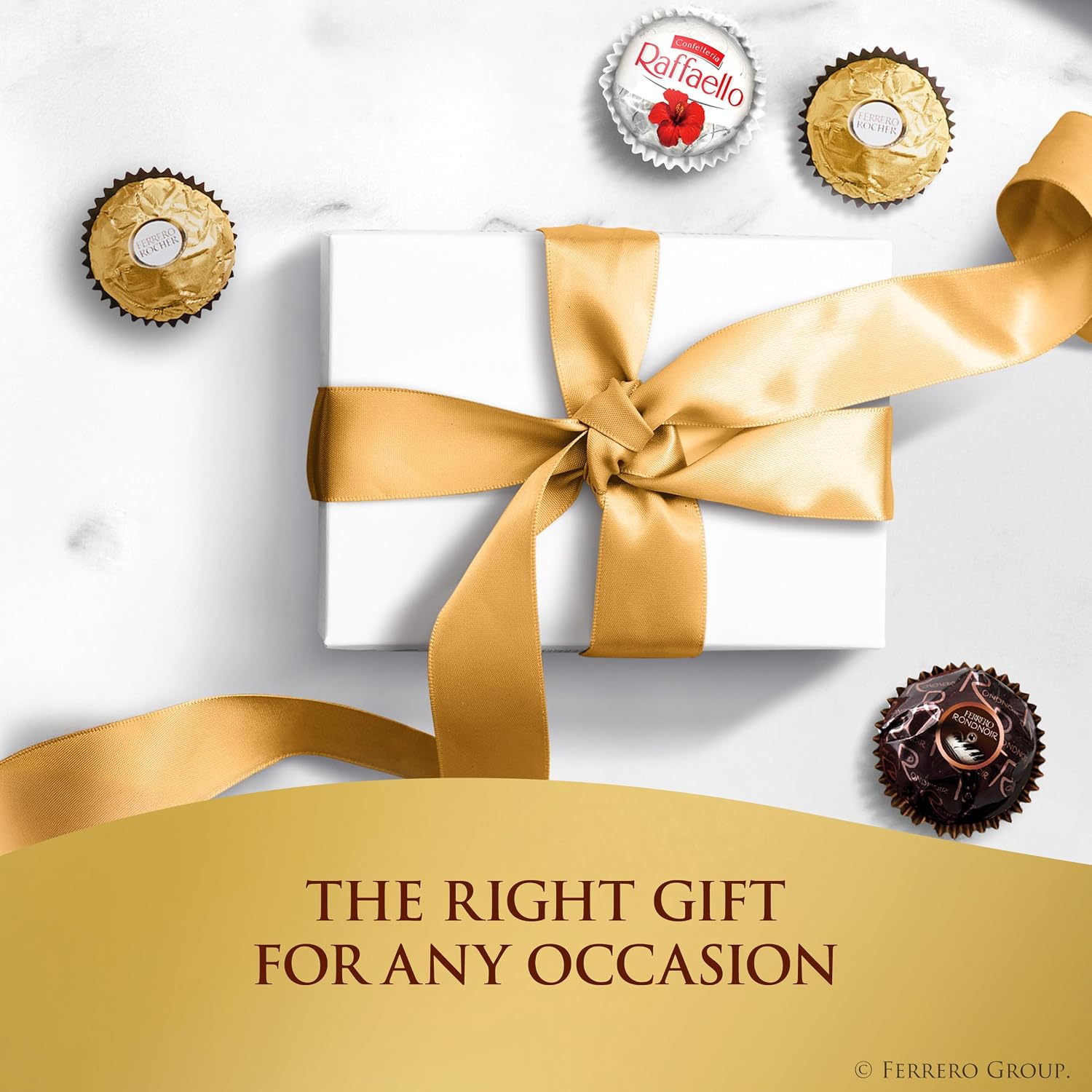  Collection Gourmet Gift Box, 48 Assorted Chocolate with Dark Chocolate, Coconut, and Milk Chocolate, 18.2 oz thumbnail