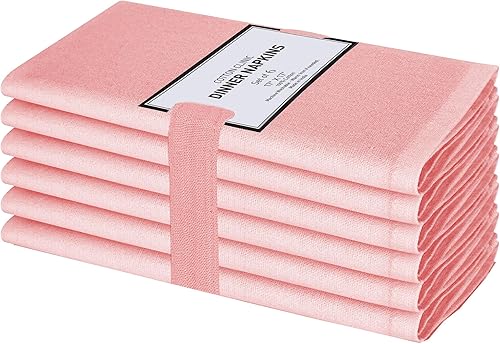 Miniatura 13 de Cotton Clinic Servilletas de Tela para Cena – Servilletas de Mesa Perfectas para Uso Diario – Suaves Durables Lavables – Ideales para Fiestas