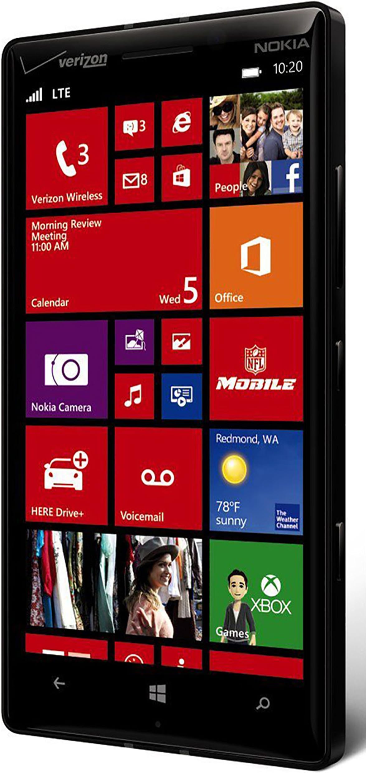 Nokia Lumia ICON 929 32GB Verizon Wireless Quad-Core Smartphone w/ 20MP Camera - Black