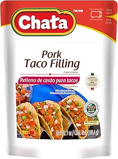 Chata Pork Taco Filling Pouch 7 OZ