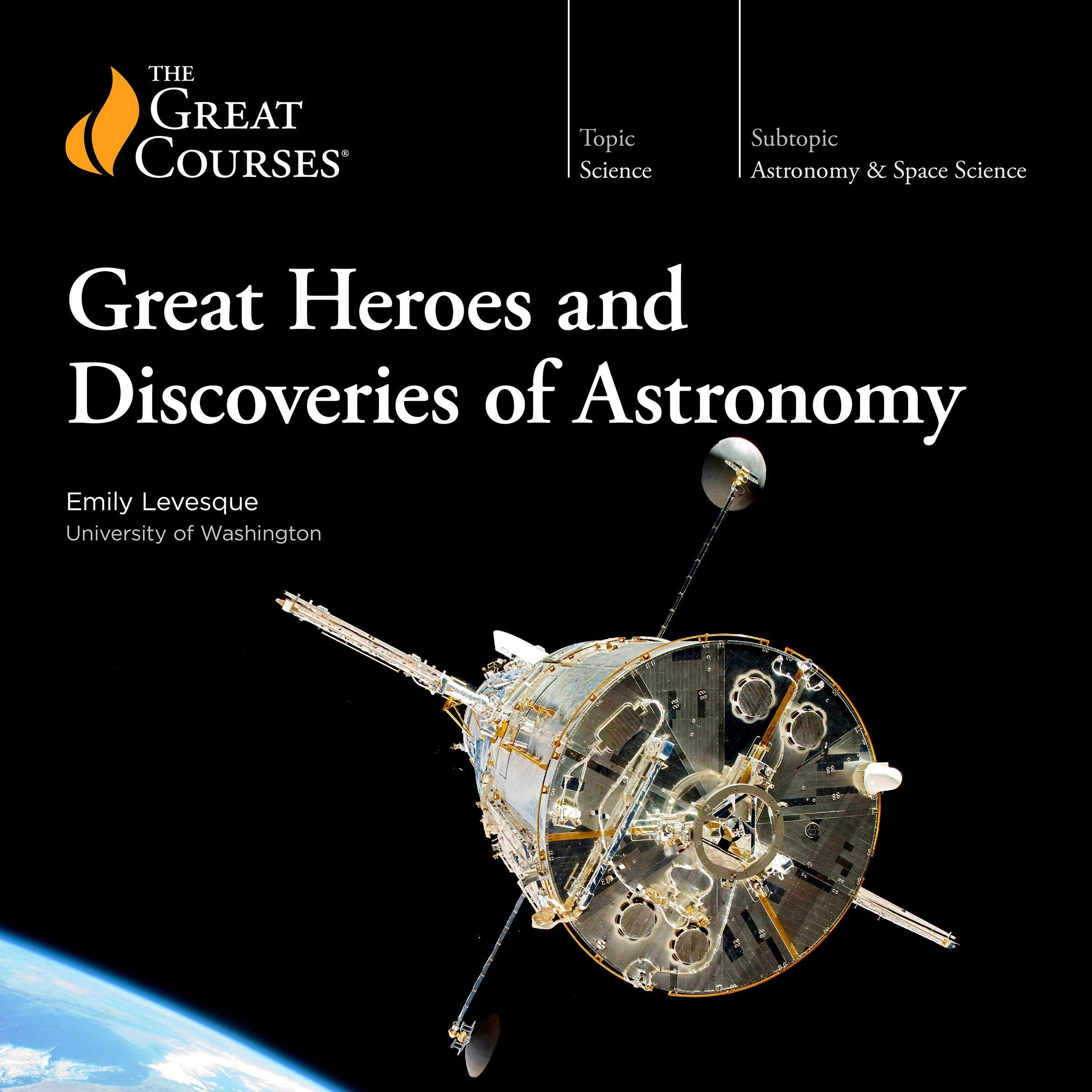 Cover art for Great Heroes and Discoveries of Astronomy