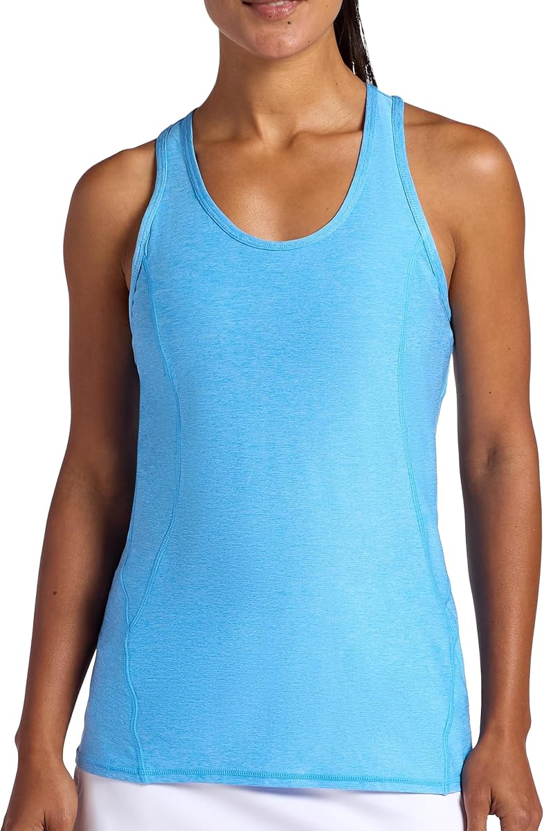Head Women's Break Point Tank Top, Slim Fit, Lightweight Heathered Material