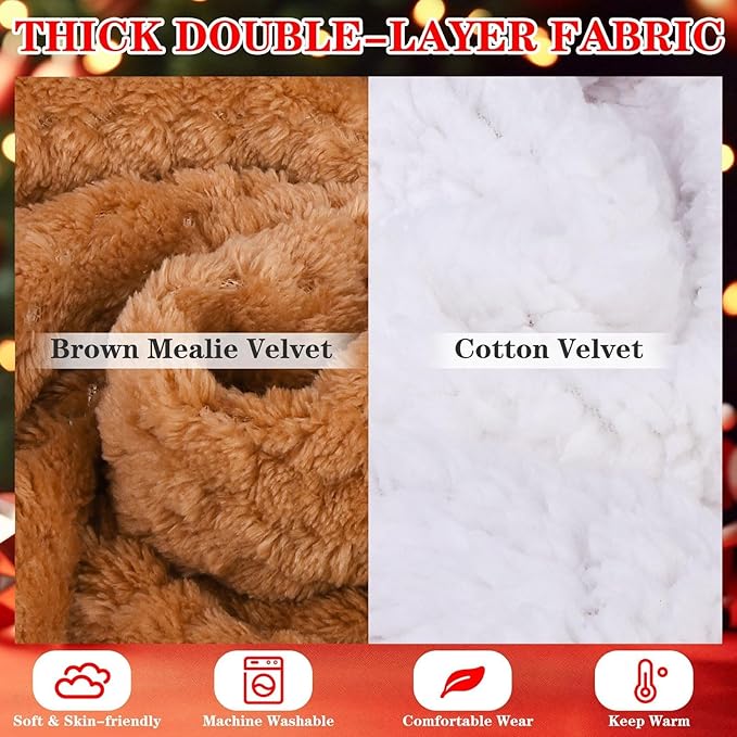 Abrigo de Invierno para Perro con Gorro EXPAWLORER, Disfraz de Reno Navideño miniatura 5
