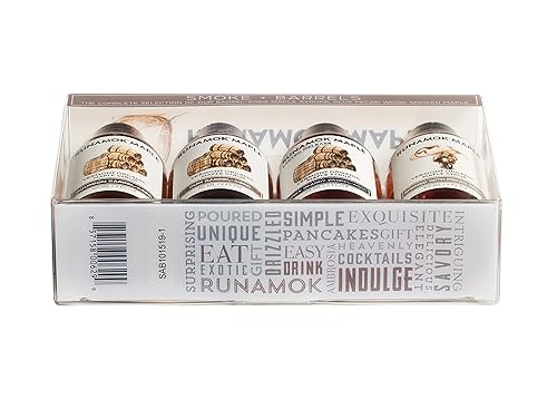 Miniatura 5 de Runamok Caja de Regalo de 3 jarabes de arceBotellas de jarabes de arce añejados en barril + infundidos, de 8.45 onzas líquidas