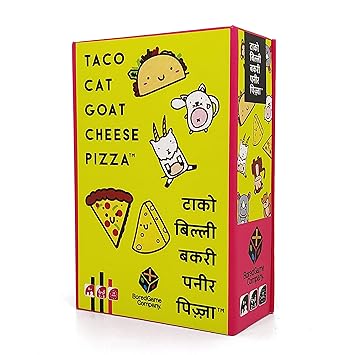 Taco Cat Goat Cheese Pizza | A Hand slamming Fast Party Game for Kids and Adults