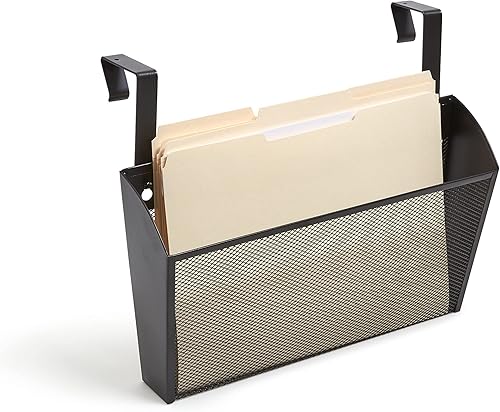 Miniatura 2 de TRU RED Tr57579-Cc - Archivador de pared de malla con 1 bolsillo, color negro