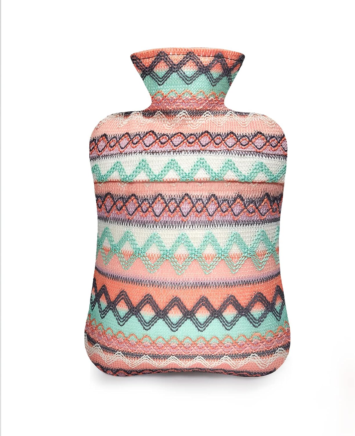 Hot Water Bottle with Cover, 2L Large Hot Water Bag for Pain Relief Hand Feet Warmer