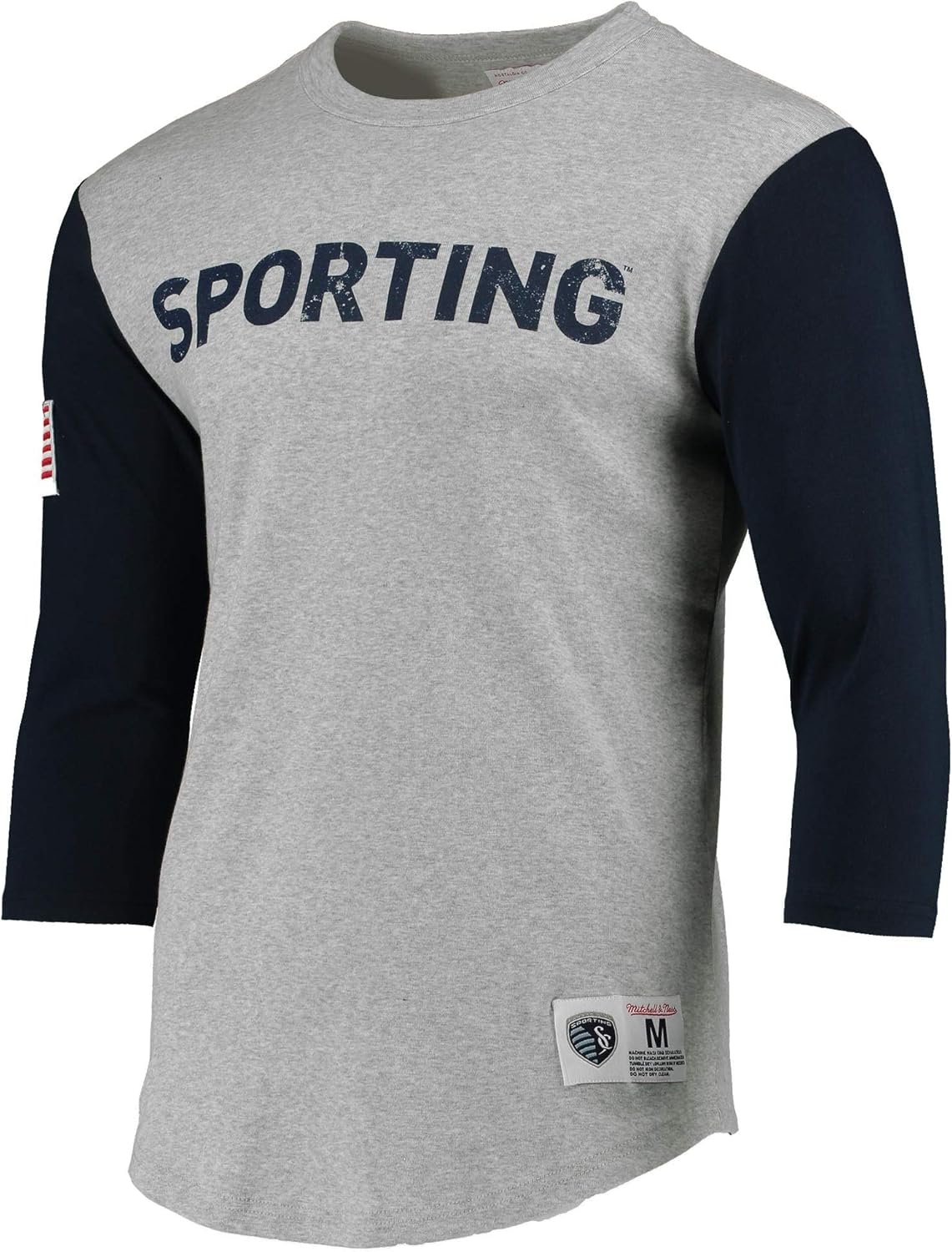 Mitchell & Ness "Scoring Position 3/4 Sleeve Raglan T-Shirt - MLS Tee Shirt
