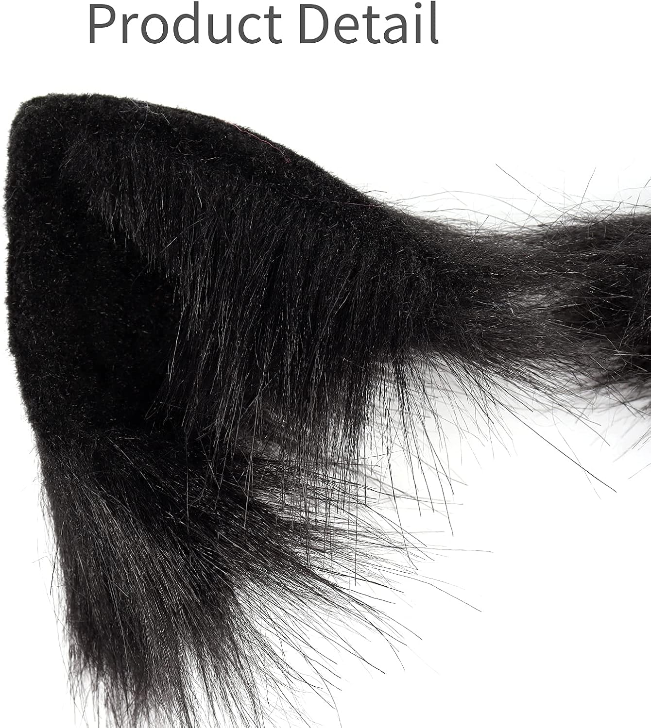 Cat Fox Wolf Ears Faux Fur Animal Anime Headband for Halloween Party Costume Accessory - Image 3