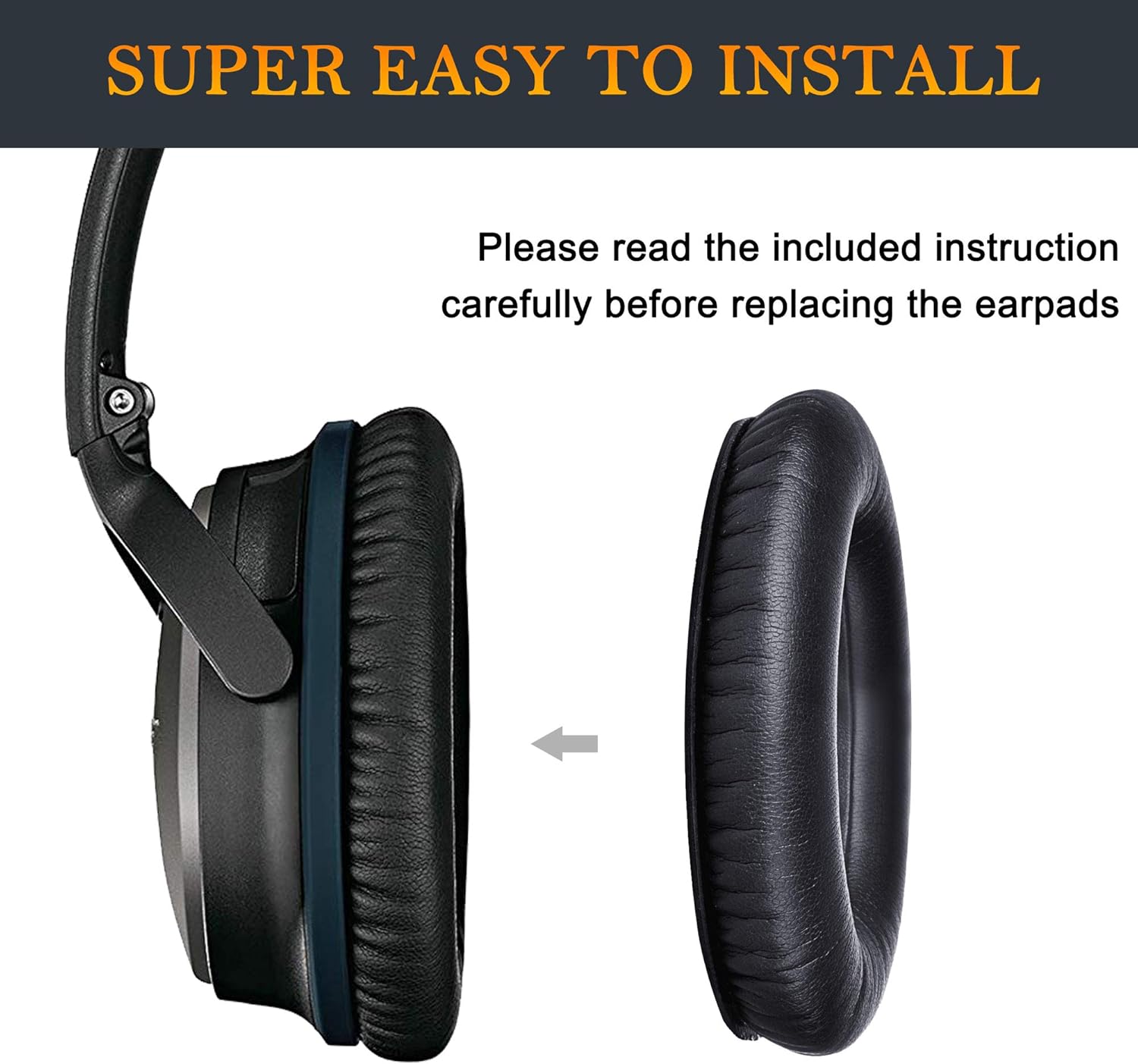 SoloWIT Protein Leather Earpads Cushions for Bose Headphones, Replacement Ear Pa... 8 81FaIvsQDTL. AC SL1500