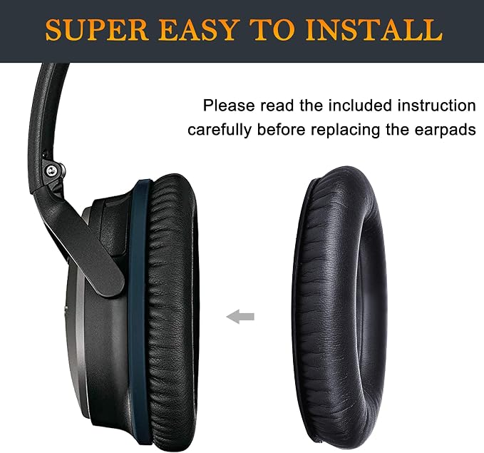 SoloWIT Almohadillas para Auriculares Bose Black&Blue miniatura 7