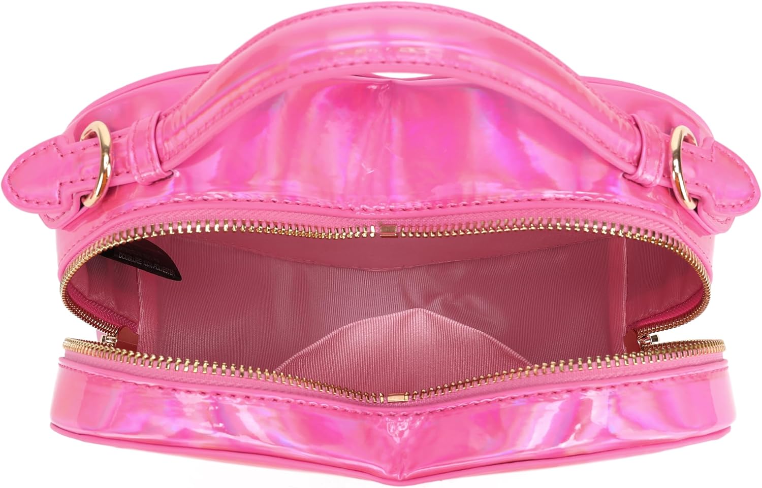 lola mae Heart Shape Crossbody Purse for Women – Cute Valentine’s Gift Handbag, Zip-Around Shoulder Bag for Teens - Image 6